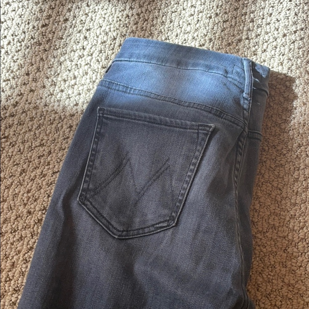 MOTHER mid-rise skinny jeans